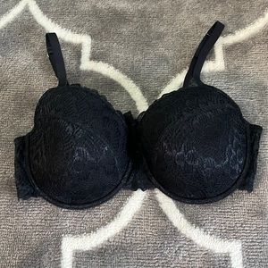 Lace black bra
